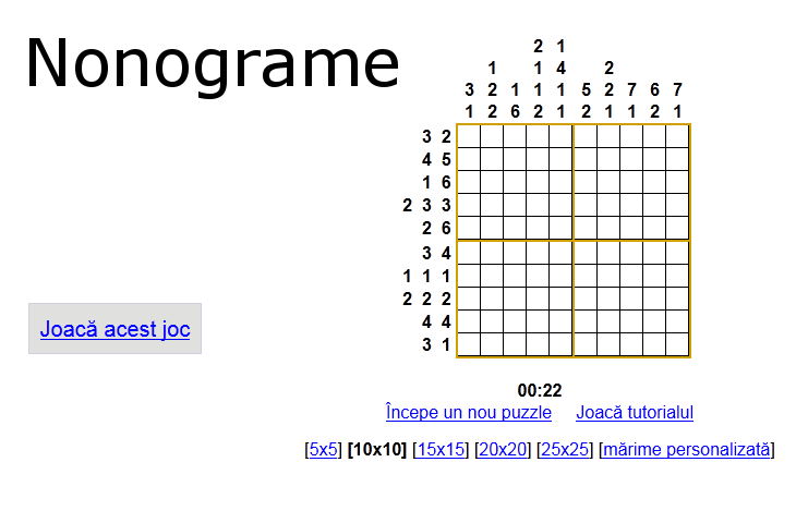 Nonograme